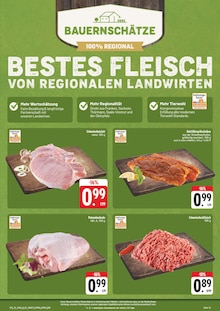 Hackfleisch im E center Prospekt "Wir lieben Lebensmittel!" mit 32 Seiten (Würzburg)