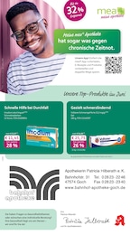 Apotheken Prospekt von mea - meine apotheke in Goch Aktueller mea - meine apotheke Apotheken Prospekt für Goch: Unsere Juni-Angebote mit 4} Seiten, 01.06.2026 - 30.06.2026