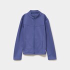 Gilet de sport zippé col camionneur bleu gris fille - La Halle Gilet de sport zippé col camionneur bleu gris fille à 7,99 € dans le catalogue La Halle