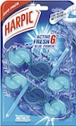 Bloc WC Active Fresh 6 Blue Power* - HARPIC dans le catalogue Géant Casino