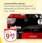 Kaffee-Kapseln Classico im Angebot bei GLOBUS in Bad Homburg Kaffee-Kapseln Classico Angebote von Lavazza bei GLOBUS Bad Homburg für 9,49 €