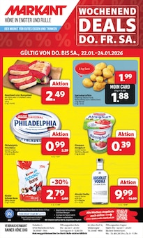 Wodka im Markant Nordwest Prospekt "DER MARKT FÜR GUTES ESSEN UND TRINKEN" mit 12 Seiten (Osnabrück)