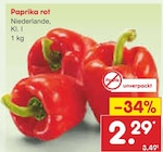 Paprika rot im aktuellen Netto Marken-Discount Prospekt für 2,29 €