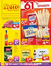 Butter Angebot im Netto Marken-Discount Prospekt, gültig von 13.04.2026 bis 18.04.2026 Butter Angebot im aktuellen Netto Marken-Discount Prospekt auf Seite 1