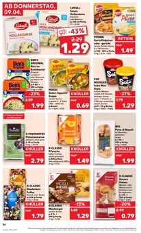Kartoffeln im Kaufland Prospekt "KNÜLLER" mit 70 Seiten (Mülheim (Ruhr))