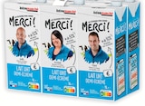 Brique Lait UHT Demi-Écrémé - MERCI - Intermarché Super Brique Lait UHT Demi-Écrémé - MERCI à 6,84 € dans le catalogue Intermarché Super