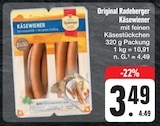 Käsewiener von Original Radeberger im aktuellen E center Prospekt für 3,49 €