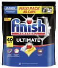 ULTIMATE SPÜLMASCHINENTABS Angebote von Finish bei REWE Erftstadt für 6,99 €