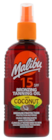 Huile solaire en spray MALIBU à la noix de coco SPF 15 - MALIBU en promo chez B&M Huile solaire en spray MALIBU à la noix de coco SPF 15 - MALIBU dans le catalogue B&M