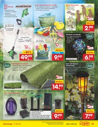 Netto Marken-Discount Gartenbeleuchtung im Prospekt 