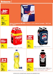 Prix et réduction Coca-Cola dans le prospectus Carrefour en cours Offre Coca-Cola dans le catalogue Carrefour du moment à la page 46