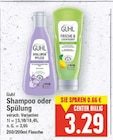 Shampoo oder Spülung von Guhl im aktuellen E center Prospekt