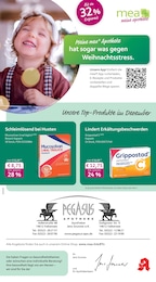 mea - meine apotheke Prospekt für Dallgow-Döberitz: "Unsere Dezember-Angebote", 4 Seiten, 01.12.2025 - 31.12.2025