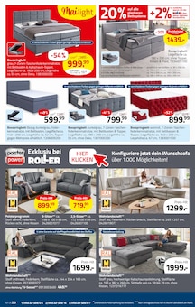 Sitzmöbel im ROLLER Prospekt "UNSERE MAILIGHTS ZU SPARPREISEN!" mit 16 Seiten (Dresden)