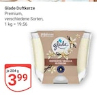 Duftkerze im Angebot bei GLOBUS in Saarbrücken Duftkerze Angebote von Glade bei GLOBUS Saarbrücken für 3,99 €