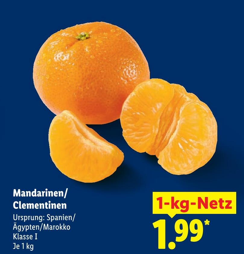 Mandarinen/Clementinen
