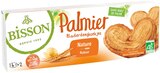Palmier pur beurre - 100 g - BISSON - NaturéO à Versailles Palmier pur beurre - 100 g - BISSON en promo chez NaturéO Versailles à 1,99 €