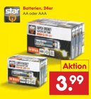 Batterien, 24er Angebote von Star bei Netto Marken-Discount Ratingen für 3,99 €