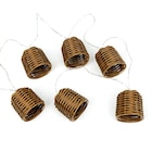Guirlande effet rotin 10 leds en promo chez B&M Guirlande effet rotin 10 leds dans le catalogue B&M
