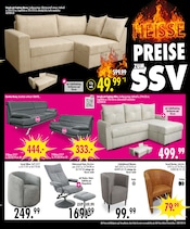 Sofa im SB Möbel Boss Prospekt in Willich Aktueller SB Möbel Boss Prospekt mit Sofa, "HEISSE PREISE ZUM SSV", Seite 5