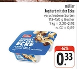 Joghurt mit der Ecke bei nah und gut im Prospekt "" für 0,33 €