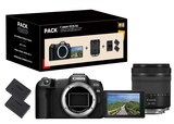 Pack Fnac Appareil photo hybride Canon EOS R8 + RF 24-105mm f/4-71 IS STM + 2ème batterie à 1 699,00 € dans le catalogue Fnac