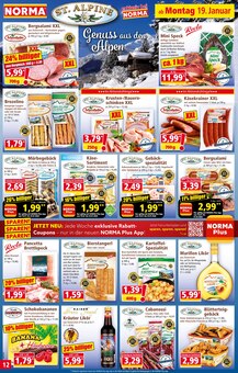 Bananen im Norma Prospekt "Mehr fürs Geld" mit 20 Seiten (Wuppertal)