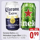 Corona Extra oder Heineken Lager Bier im aktuellen Prospekt bei EDEKA in Deilingen