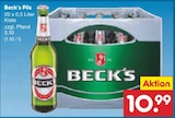 Pils Angebote von Beck's bei Netto Marken-Discount Haiger für 10,99 €