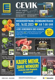 Discounter Prospekt von E center Eschweiler E center Prospekt: "Aktuelle Angebote", 24 Seiten, 30.01.2023 - 04.02.2023