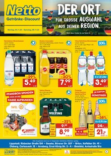 Netto Marken-Discount Prospekt "DER ORT, AN DEM DU IMMER AUSGEZEICHNETE PREISE FINDEST." mit  Seiten (Bestwig)