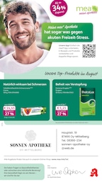 Apotheken Prospekt von mea - meine apotheke in Nesselwang Aktueller mea - meine apotheke Apotheken Prospekt für Nesselwang: Unsere August-Angebote mit 4} Seiten, 01.08.2026 - 31.08.2026
