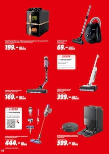 Staubsauger im aktuellen MediaMarkt Saturn Prospekt (Würzburg) Staubsauger im MediaMarkt Saturn Prospekt "Cyber Week" mit 16 Seiten (Würzburg)