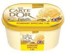 Crème glacée vanille de Madagascar - Carrefour Market à Asnières-sur-Seine Crème glacée vanille de Madagascar en promo chez Carrefour Market Asnières-sur-Seine à 4,62 €