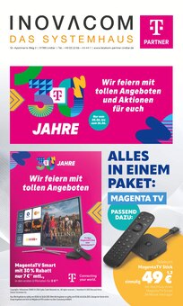 Fernseher im aktuellen INOVACOM Prospekt (Bergisch Gladbach) Fernseher im INOVACOM Prospekt "30 JAHRE" mit 12 Seiten (Bergisch Gladbach)