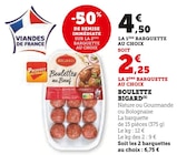 Boulettes au Bœuf - Bigard - U Express à Vénissieux Boulettes au Bœuf - Bigard en promo chez U Express Vénissieux à 2,25 €