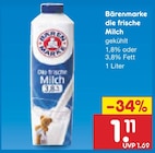 die frische Milch im Angebot bei Netto Marken-Discount in Schwabach die frische Milch Angebote von Bärenmarke bei Netto Marken-Discount Schwabach für 1,11 €