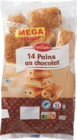 14 Pains au Chocolat - LES PÂTISSADES dans le catalogue Aldi