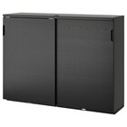 Aktuelles Schiebetürenschrank schwarz gebeiztes Eschenfurnier Angebot bei IKEA in Jena ab 599,00 €