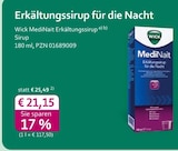 MediNait Erkältungssirup bei mea - meine apotheke im Prospekt "" für 21,15 €