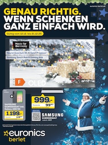 Aktueller EURONICS Unna Prospekt EURONICS Unna Prospekt "GENAU RICHTIG. WENN SCHENKEN GANZ EINFACH WIRD." mit 16 Seiten