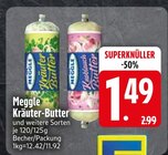 Butter im EDEKA Prospekt Kräuter-Butter von Meggle im aktuellen EDEKA Prospekt für 1,49 €