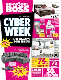 SB Möbel Boss Prospekt für Dessau-Roßlau: "CYBER WEEK", 12 Seiten, 02.12.2024 - 08.12.2024