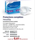 Protections complètes - HEXASLIP - Technicien de Santé Protections complètes - HEXASLIP à 0,61 € dans le catalogue Technicien de Santé