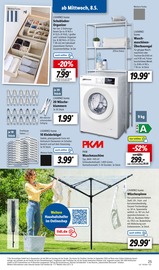 Waschmaschinenunterlage Angebote im Prospekt "LIDL LOHNT SICH" von Lidl auf Seite 27