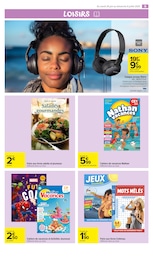 Prix et réduction Cahier dans le prospectus Carrefour Market en cours Offre Cahier dans le catalogue Carrefour Market du moment à la page 9
