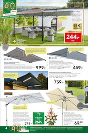Aktueller BayWa Bau- und Gartenmärkte Prospekt mit Sonnensegel, "Entspannt sparen", Seite 4