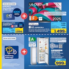 Kühlschrank im EURONICS Prospekt "GUTSCHEINHEFT. EINS KAUFEN. EINS GRATIS." mit 24 Seiten (Bonn)