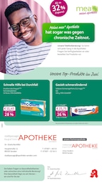 mea - meine apotheke Prospekt für Senden mit 4 Seiten mea - meine apotheke Prospekt für Senden: "Unsere Juni-Angebote", 4 Seiten, 01.06.2026 - 30.06.2026
