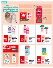 Promos Sanex dans le catalogue "Prenez soin de vous à prix tout doux" de Auchan Hypermarché à la page 12